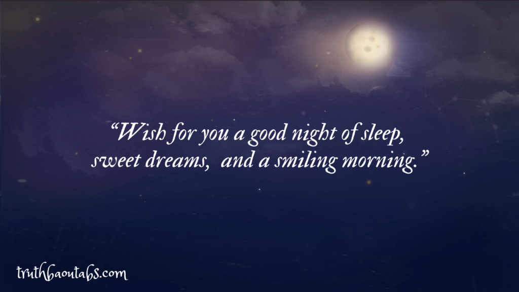 190 Good Night Quotes, Wishes and Messages