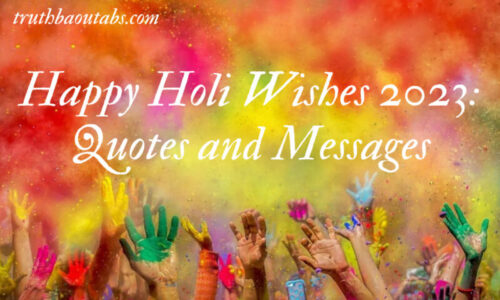 Happy Holi Wishes 2023: Quotes and Messages