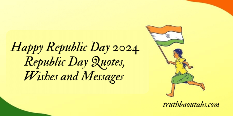 Happy Republic Day 2024: Republic Day Quotes, Wishes and Messages