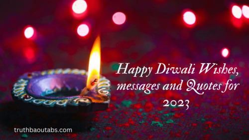 Happy Diwali Wishes, messages and Quotes for 2023