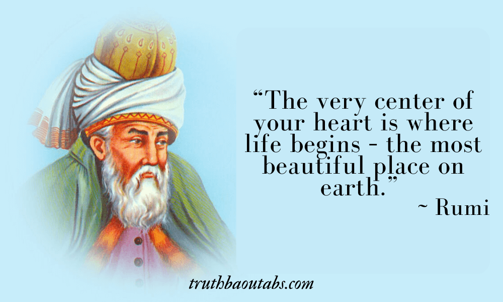 100 Inspirational Quotes by Rumi