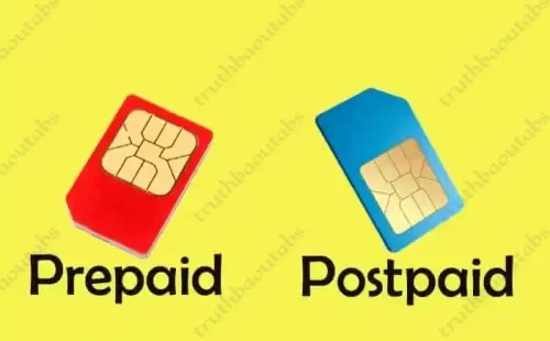 Prepaid and Postpaid Meaning in Hindi